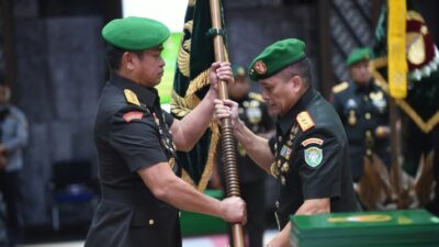 Mayjen TNI Niko Fahrizal Resmi Jabat Pangdam Iskandar Muda