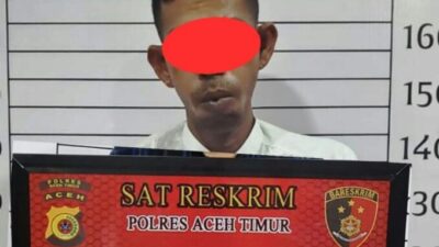 Sat-Reskrim Polres Aceh Timur Amankan Seorang Ayah Yang Tega Hamili Anak Kandungnya