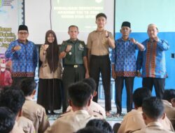 Danramil 02/Langsa Kota, Gelar Sosialisasi Rekrutmen Terbuka untuk Calon Kadet Akademi Militer TNI di Kalangan Pelajar