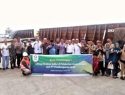 PT. PEMA Lifting Sulfur Perdana di Pelabuhan Kuala Langsa