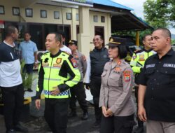 Kapolda Sulut Kunjungi Empat Polsek di Wilayah Polres Bitung