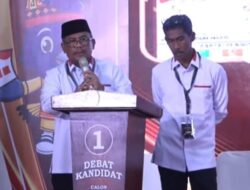 Paslon Nomor Urut 01 pada debat Publik: mengutamakan Peningkatan Kesejahteraan Masyarakat dan Memajukan Daerah Kota Langsa.